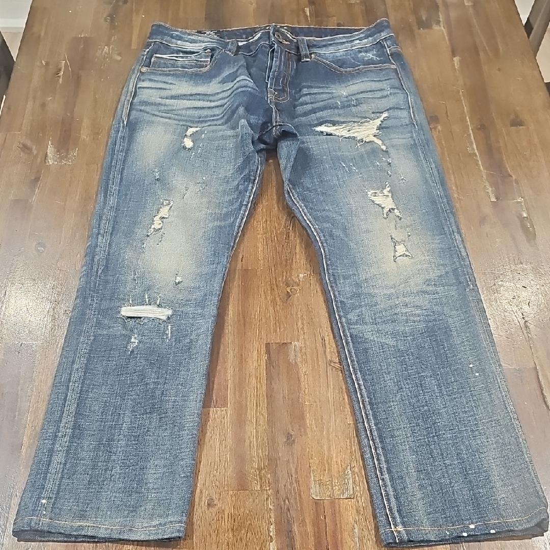 Cult Of Individuality Men's Greaser Straight Jeans